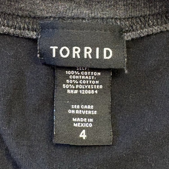 Torrid Black Gray Skeletons In Love Skull Graphic Print Tank Top Plus Size 4XL - Picture 3 of 5